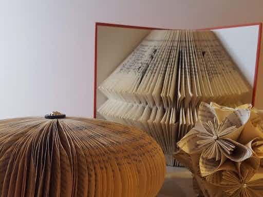 Melbourne workshop: recycled paper sculptures