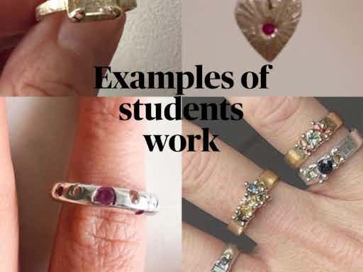 Cast not set direct setting with gems course for wax carvers