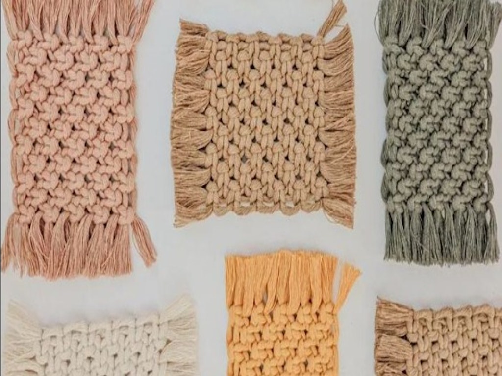 Macrame Coasters