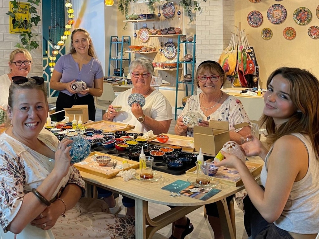 Mosaic Classes Newcastle: Turkish Lamp Workshop